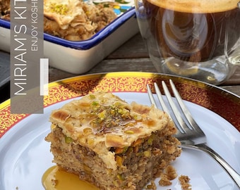 Matzo Baklava Passover Recipe Kosher/Pareve Created by Miriam's Kitchen