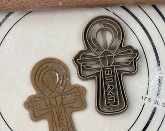 Egyptian The Ankh Cookie Cutter & Mold Produced by 3D Kitchen Art Set