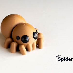 Baby Spider Articulated 3D Printed Fidget Toy