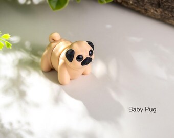 Baby Mops Knikspeelgoed 3D Gedrukt Speelgoed Figur Fidget Speelgoed Voor Autisme ADHD - 3D Gedrukt Cadeau Fidget Speelgoed voor Kinderen