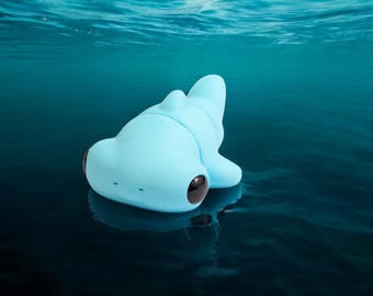 Baby Hammerhead Shark Articulated Toy 3D Printed Toy Figur Fidget Toy for Autism ADHD - 3D Printed Gift Fidget Toy for Kids