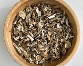 Dried Elecampane Root – Organically Grown Inula Helenium Bulk Herbs (Herbal Tea)