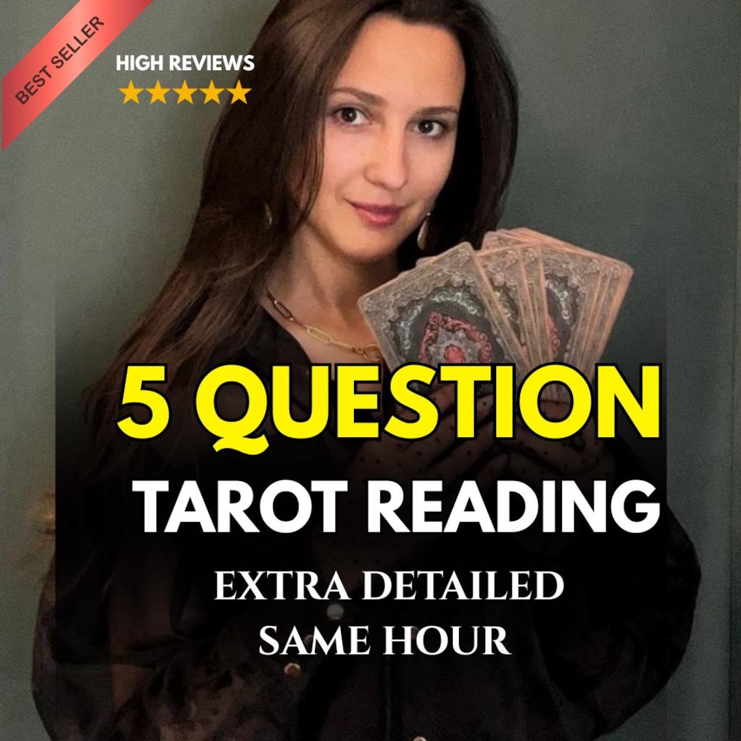 Tarot Example Questions 5 Question Tarot Reading, Same Hour Instant Tarot Delivery, Psychic ...