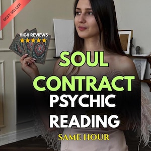 Personalized Soul Contract Psychic Reading | Medium Guidance PDF | Past Life, Future Love, Karma & General Psychic Insight