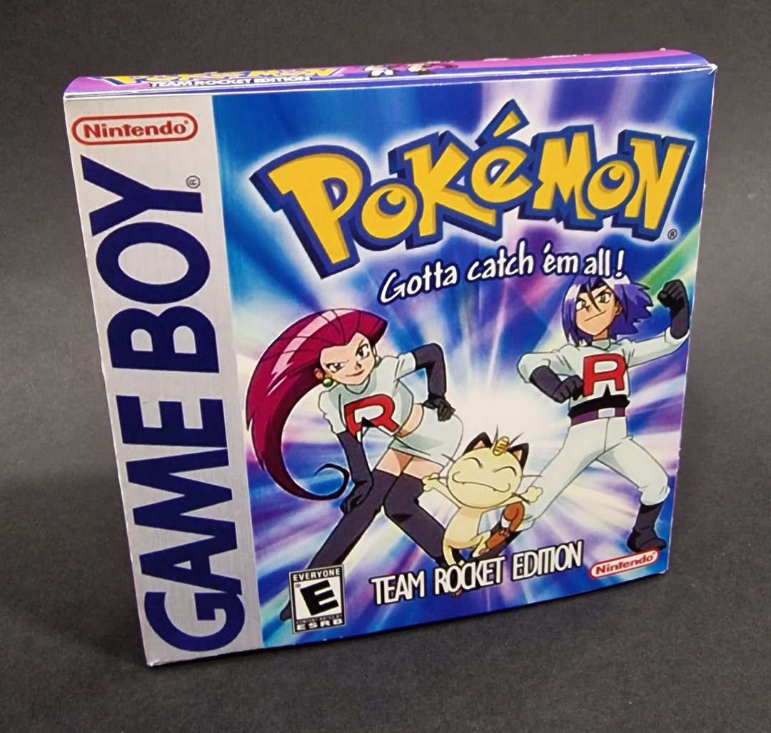 Pokemon Team Rocket Edition Game Boy Color Etsy