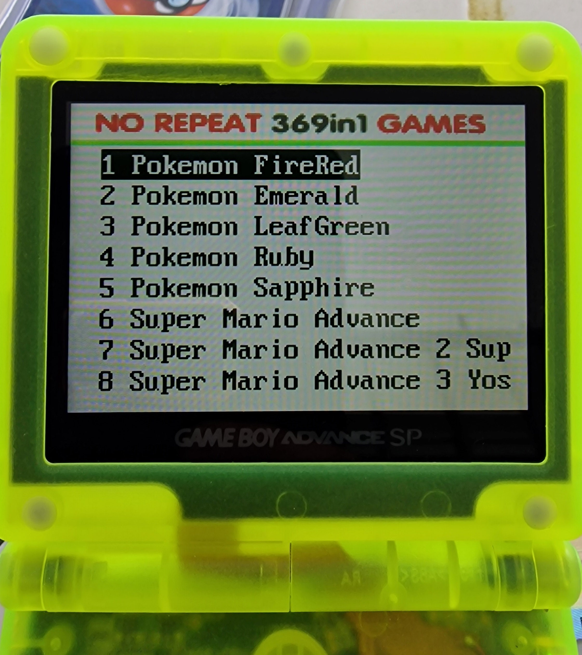 GBADRIVE 369 Games in 1 - Game Boy Advance - Etsy