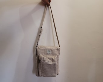 Hemp crossbody bag/Hemp shoulder bag