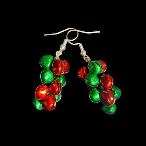 Jingle Bells Earrings - Stylish Christmas Earrings