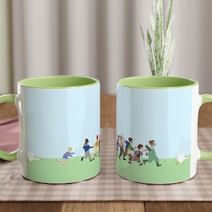 Untitled Goose Game Mug | Chasing People | Gamer | Gaming Gift Idea | Funny 11oz / 15oz Ceramic Cup