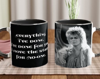 Labyrinth 1986 Movie Mug | 80s Retro | &#39;Everything I&#39;ve Done, For You&#39; Fantasy Quote