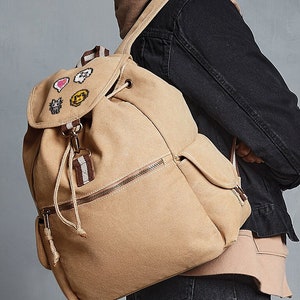 Bestickte Stardew Valley Tasche | Canvas Rucksack | Katzen und Herz Emote | Videospiele Geschenk