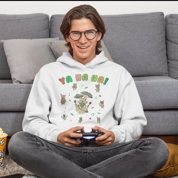 Hestu and Korok Jumper | Ya Ha Ha! | Legend of Zelda Sweater | Unisex Pullover Hoodie, S - 3XL - choice of Colours