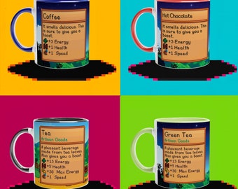 Stardew Valley Game Mug | Coffee / Tea / Hot Chocolate / Green Tea | Custom Video Game Gift Idea