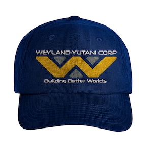 Weyland Yutani Logo Hat | Cult Alien Movie Universe | Embroidered Dad Hat | Weyland-Yutani Corp | Building Better Worlds | USCSS Nostromo