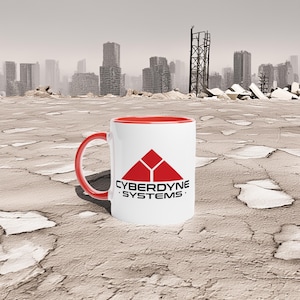 Cyberdyne Systems Logo Mug | Terminator Gift | Film Memorabilia | Sci-Fi Action Movie Gift