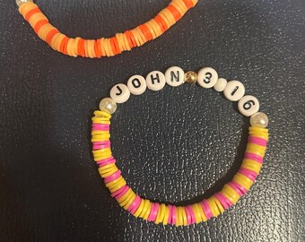 Custom Scripture Verse Bracelets