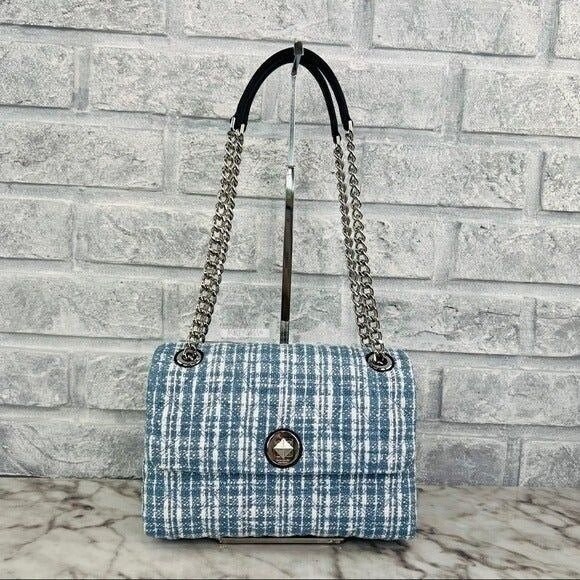 Kate spade natalia tweed tote sale
