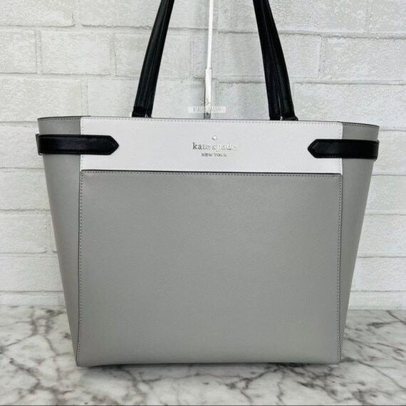 Kate Spade Staci Laptop Tote Triple compartment Leather Handbag