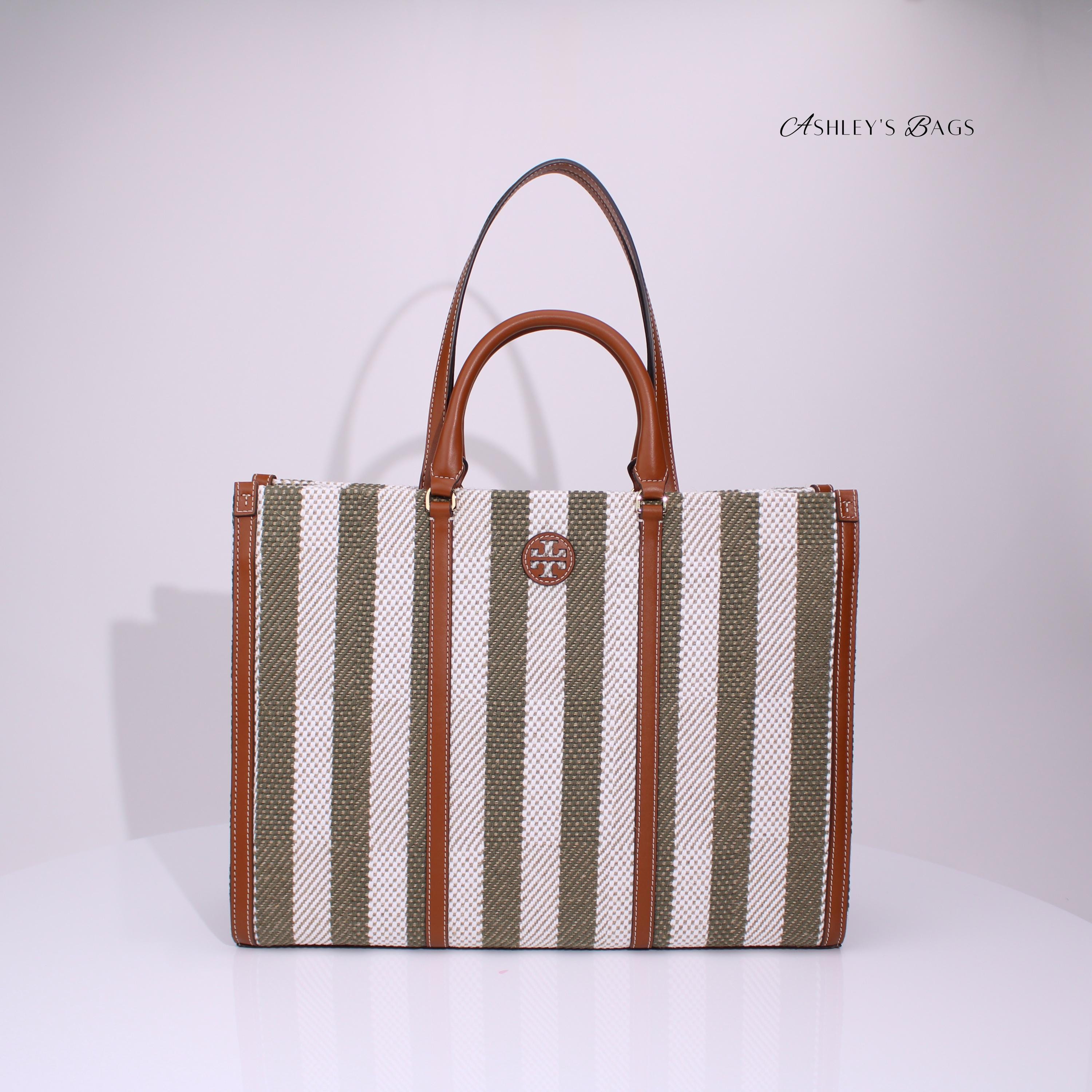 【TORY BURCH】スタッズ☆ BLAKE CANVAS JUMBO TOTE ☆ A4収納可 TORY BURCH】スタッズ☆ BLAKE CANVAS JUMBO TOTE ☆ A4収納可