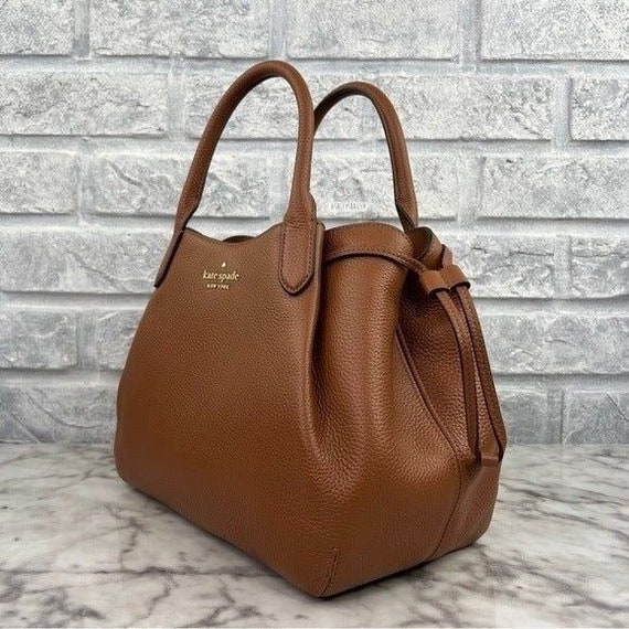 Kate Spade Dumpling Large Satchel In Warm Gingerb… - image 3