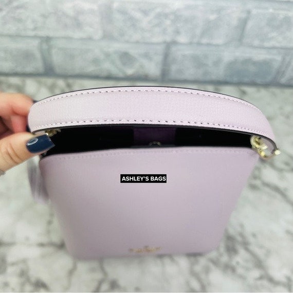 Kate Spade Darcy Bucket Bag Crossbody In Lilac Mo… - image 5