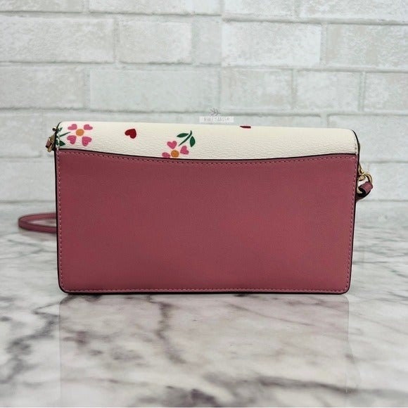 Anna foldover crossbody clutch with leopard print hotsell