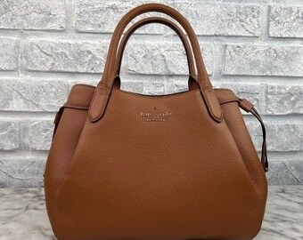 Kate Spade Dumpling Large Satchel In Warm Gingerbread