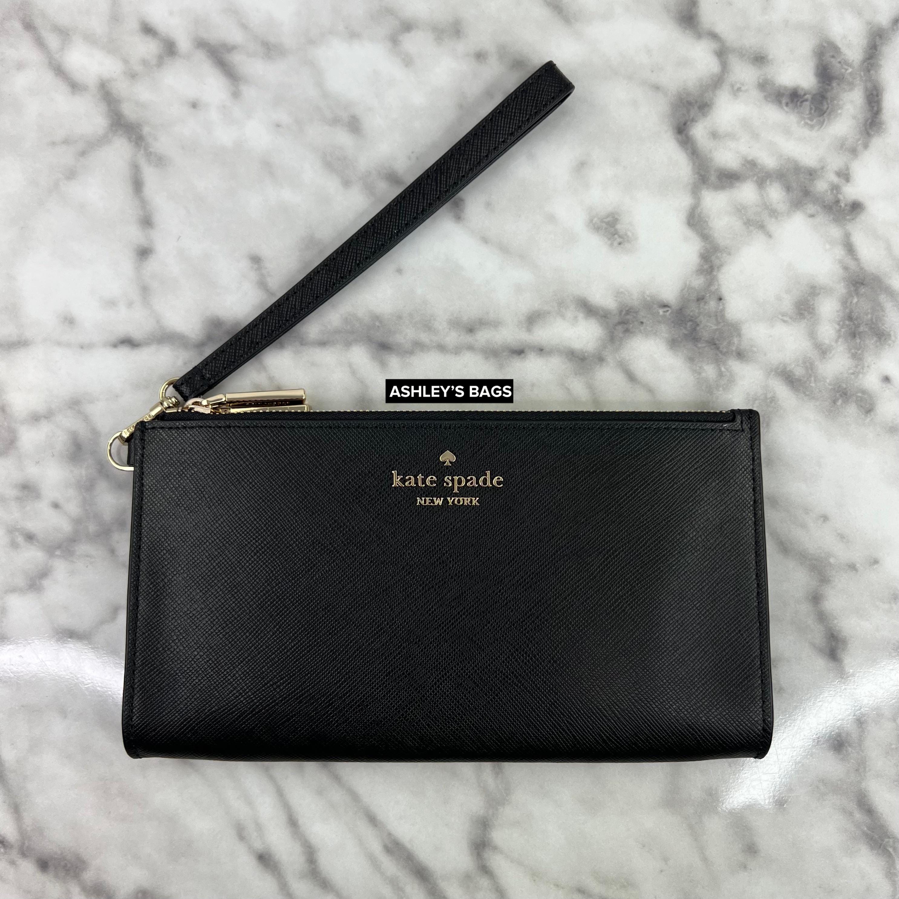 Kate Spade Madison Saffiano Leather Double Zip Wristlet