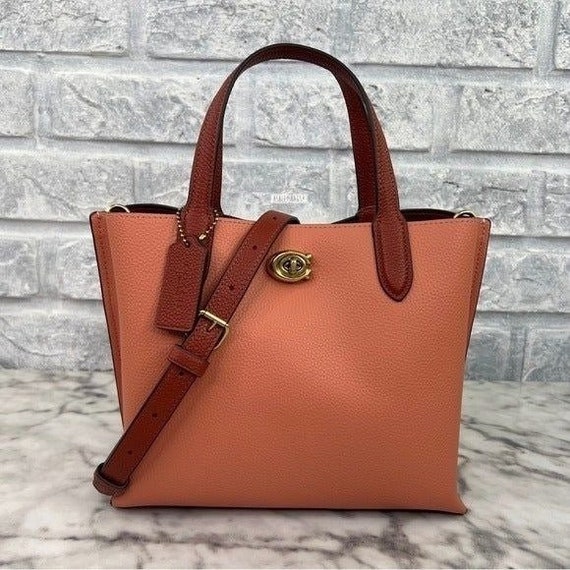 Coach Colorblock Tote Bags