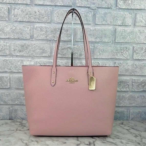 Coach Town Tote Shoulder Bag In Blossom Pink - image 1
