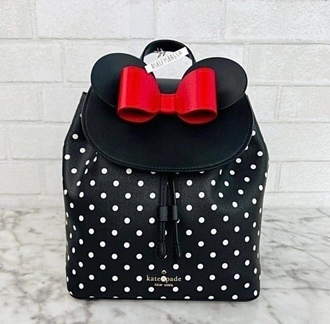Kate spade mickey backpack hot sale