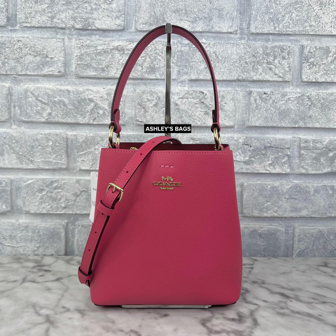 Coach Town Bucket Bag Crossbody Handbag in Strawberry Haze