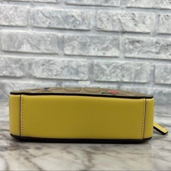 Coach Mini Camera Bag In Signature Canvas With Dreamy… Gem