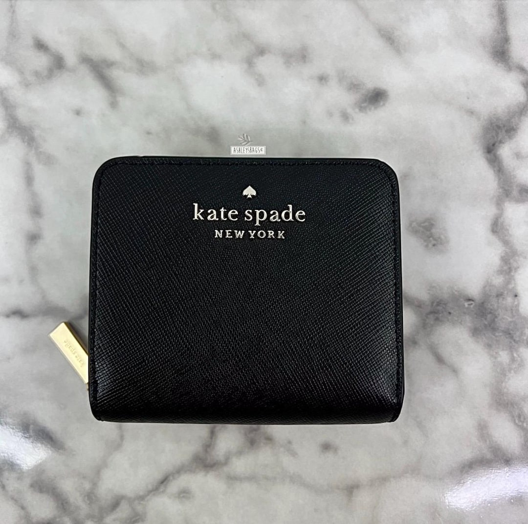 Kate spade small zip bifold wallet hotsell