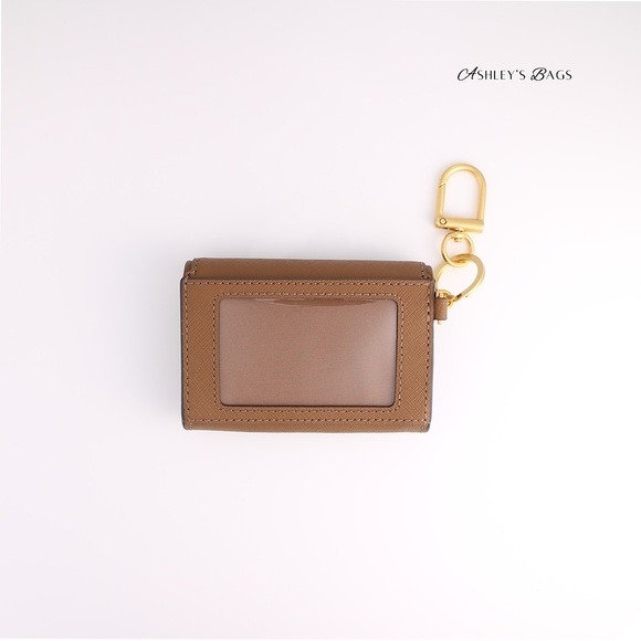 Tory Burch Emerson Zip Card Case Wallet in Moose Brown - Etsy