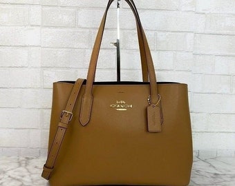 Coach Large Avenue Carryall Satchel Crossbody Shoulder Bag Tote Etsy