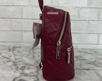 Kate Spade Natalia Burgundy Mini Convertible Leather  display picture 2