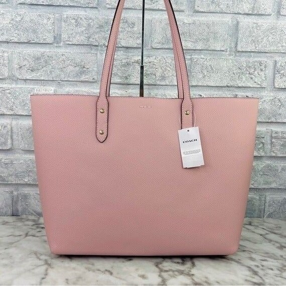 Coach Town Tote Shoulder Bag In Blossom Pink - image 6