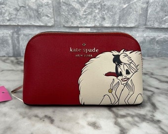 Disney X Kate Spade New York Cruella make-up tas etui