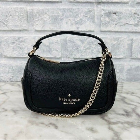 Kate Spade Pebbled Leather Micro Mini Crossbody Handbag 