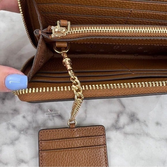 Tory Burch Large Thea Zip Continental Wallet & ID Holder