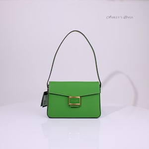 Kate Spade New York Katy Textured Leather Medium Shoulder Bag In Green