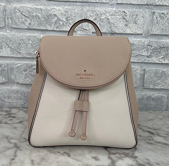 Kate Spade Leila Colorblock Drawstring Medium Flap Backpack Etsy