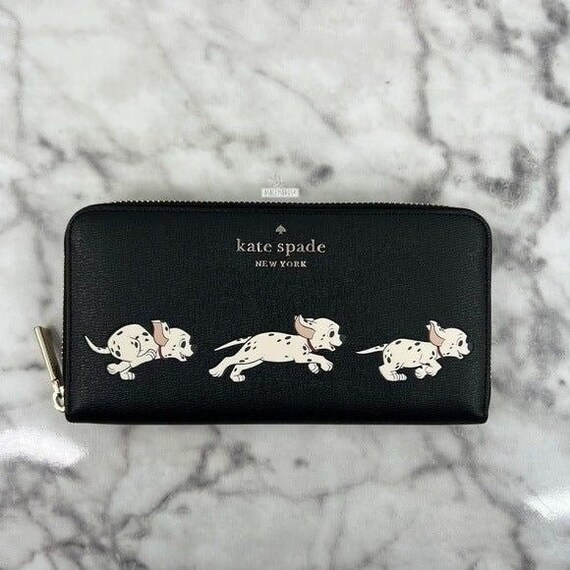 kate spade 101 dalmatians card holder