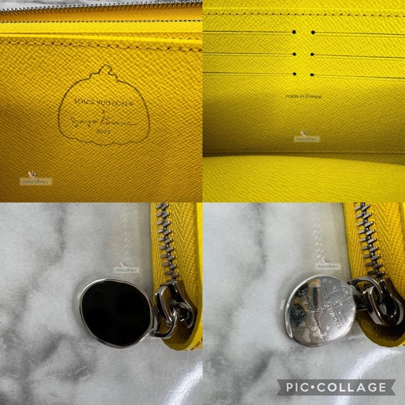 Louis Vuitton x Yayoi Kusama Zippy Wallet Epi Lea… - image 9