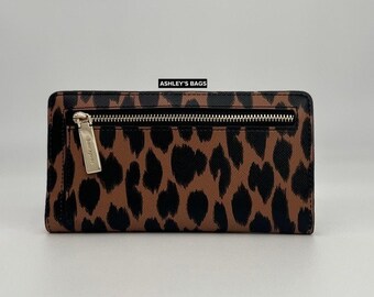 折りたたみ財布 Kate Spade Madison Spotted Leopard Medium Compact Wallet Madison Spotted Leopard Medium Compact Bifold Wallet | Kate