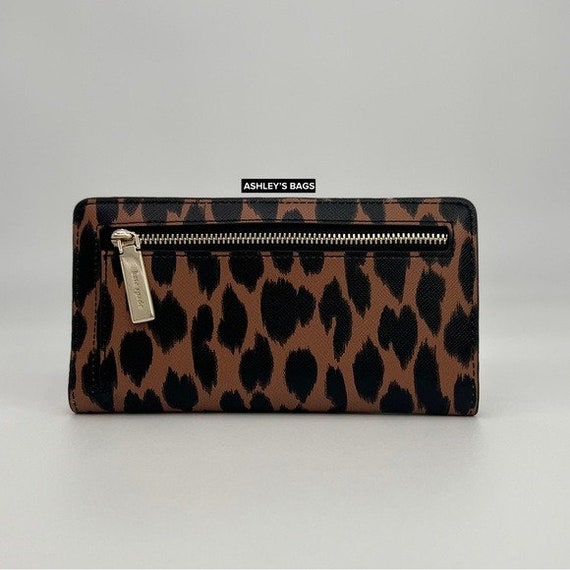 Kate Spade Spotted Animal Leopard Print Large Sli… - image 2