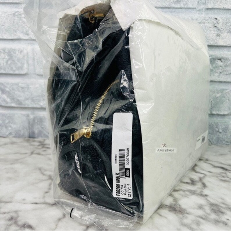 Coach Hallie Shoulder Bag in Black Etsy