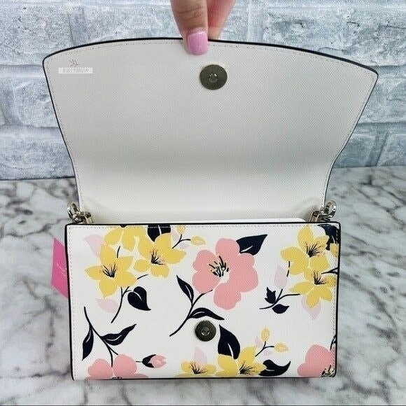 Kate Spade Carson Lily Blooms Convertible Crossbody  display picture 2