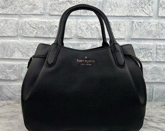 Kate Spade Dumpling Large Satchel In Black